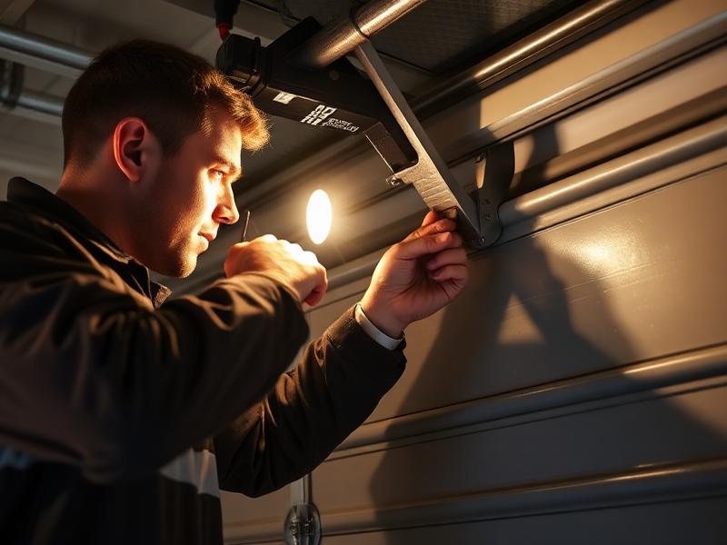Professional garage door emergency service